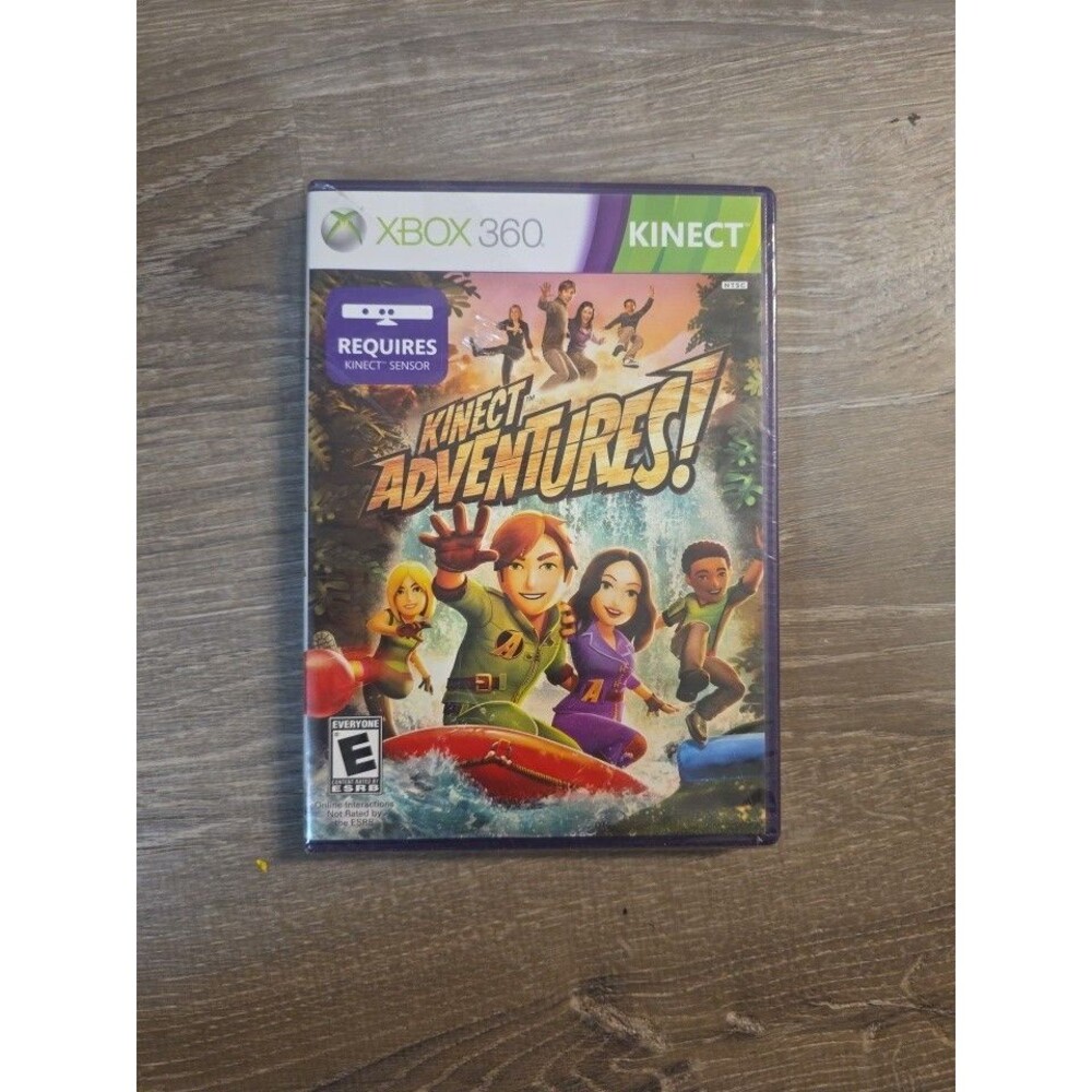 Microsoft Xbox 360 Kinect Adventures! Brand New Sealed